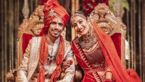 Yuzvendra Chahal and Dhahashree Verma