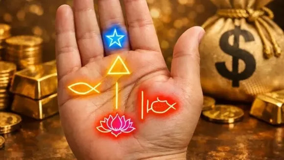 Palmistry Wealth Signs: হাতের তালুর শুভ চিহ্ন কী কী জেনে নিন।