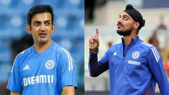 Gautam Gambhir and Arshdeep Singh (1)
