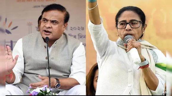 Himanta Biswa Sarma, Mamata Banerjee, I-PAC ED raid, Enforcement Directorate Kolkata, Pratik Jain I-PAC, TMC ED controversy, West Bengal politics, Assam CM statement, ED raid controversy Bengal, coal scam investigation, illegal immigration Bangladesh, BJP vs TMC, Indian Political Action Committee, Bengal assembly election newsHimanta Biswa Sarma