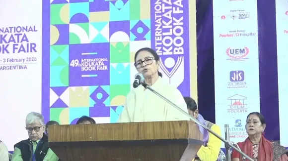 ​Kolkata International Book Fair 2026 ​,Boitirtha Central Park Salt Lake ​,CM Mamata Banerjee Book Fair Inauguration, ​50th Year Kolkata Book Fair Gift, ​Book Royalty Income Mamata Banerjee, ​Central Agency Probes West Bengal, ​Jay Goswami Central Agency Row ​,10 Crore Budget Boitirtha, ​West Bengal Government Cultural Projects,আন্তর্জাতিক কলকাতা বইমেলা ২০২৬ ,​মুখ্যমন্ত্রী মমতা বন্দ্যোপাধ্যায় বইমেলা উদ্বোধন, ​বইতীর্থ ১০ কোটি টাকা প্রকল্প ,​কলকাতা বইমেলার সুবর্ণ জয়ন্তী, ​মুখ্যমন্ত্রীর বইয়ের রয়্যালটি ,​কবি জয় গোস্বামী কেন্দ্রীয় এজেন্সি, ​সল্টলেক সেন্ট্রাল পার্ক বইমেলা, ​বইমেলা পরিকাঠামো উন্নয়ন ,​মমতা বন্দ্যোপাধ্যায়ের পেনশন ত্যাগ