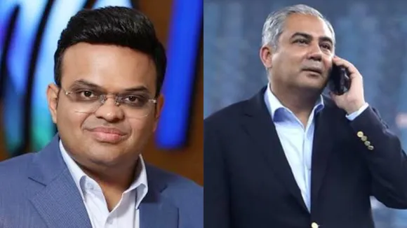 Jay Shah and Mohsin Naqvi