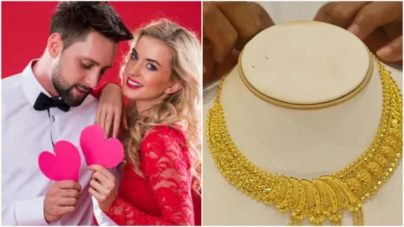 Gold Rate Today: প্রেমের মরসুম শুরু হতেই সোনার দামে রেকর্ড পতন