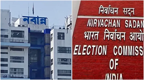 Election Commission of India vs West Bengal Government,  Chief Secretary Nandini Chakraborty summoned  ,Voter list irregularity West Bengal 2026,  FIR against ERO and AERO West Bengal,  Baruipur East voter list scam  ,Moyna Assembly constituency electoral roll issue,নির্বাচন কমিশন, মুখ্যসচিব নন্দিনী চক্রবর্তী, ভোটার তালিকায় অনিয়ম, বারুইপুর পূর্ব, ময়না বিধানসভা, এফআইআর নির্দেশ, পশ্চিমবঙ্গ রাজনীতি