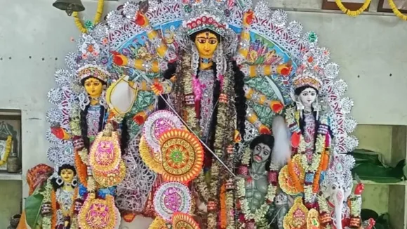 Durga Puja 2024,Durga Puja,Purba Bardhaman,Jamalpur, Sabhakar Bari, দুর্গাপুজো ২০২৪,জামালপুর,সভাকর বাড়ি