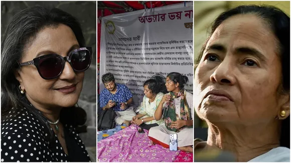 Aparna Sen, Sujata Bhadra,RG Kar Protest,Junior Doctor's Hunger strike,Mamata Banerjee, অপর্ণা সেন, সুজাত ভদ্র, জুনিয়র ডাক্তার, মমতা বন্দ্যোপাধ্যায়