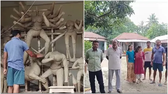 Durga Puja 2024,Malda Tarafdar Bari Durga Puja, তরফদার দুর্গাপুজো, মালদা, দুর্গাপুজো
