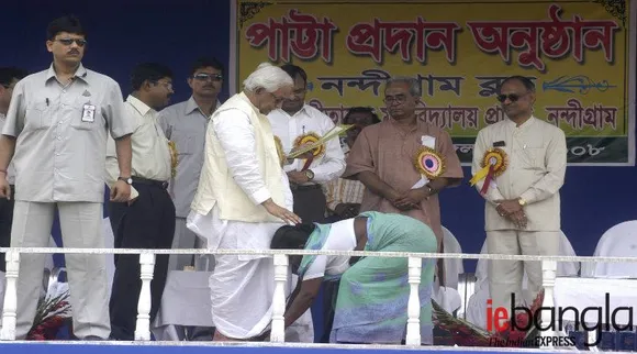 Buddhadev Bhattacharya at Cpm public meeting,