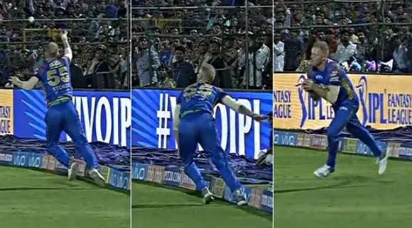 Ben Stokes Takes Catch Of The Season To Dismiss Robin Uthappa