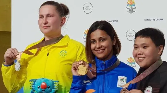 CWG 2018: পিস্তল চালিয়ে হীনার সোনা