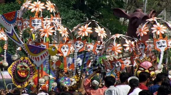 bengali new year, mongol sobhayatra