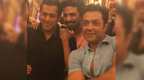 Salman Khan, who is back home after spending two days in Jodhpur Central Jail in connection with 1998 blackbuck poaching case, made sure to attend the birthday bash of his Race 3 co-star Saqib Saleem. Scroll to see all inside pictures from the party