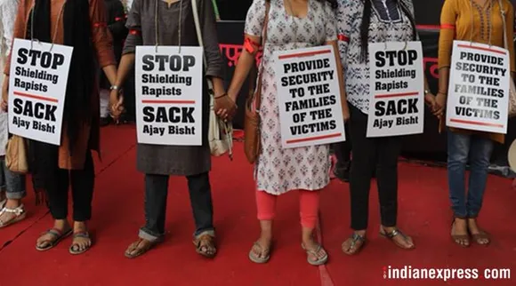 kathua gangrape, protest