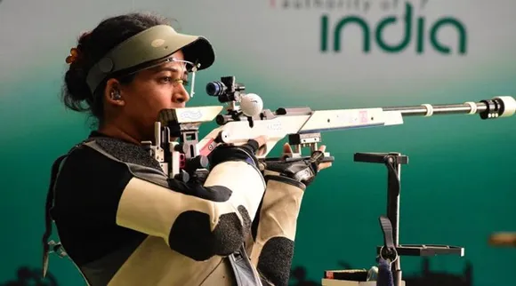 Tejaswini Sawant, cwg 2018