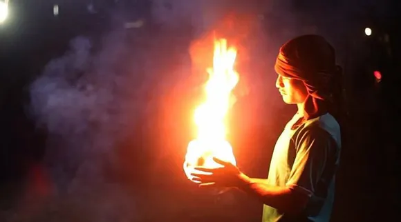 play with fire football