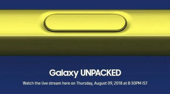 Samsung Galaxy Note 9 - Price in India, launch date, features, full specification