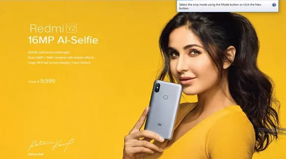 Xiaomi smartphone