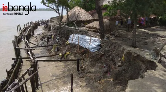 Sundarban dam condition (photo Feroz Ahmed)