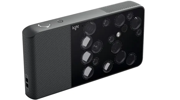 Smartphone with 9 rear camera lens system