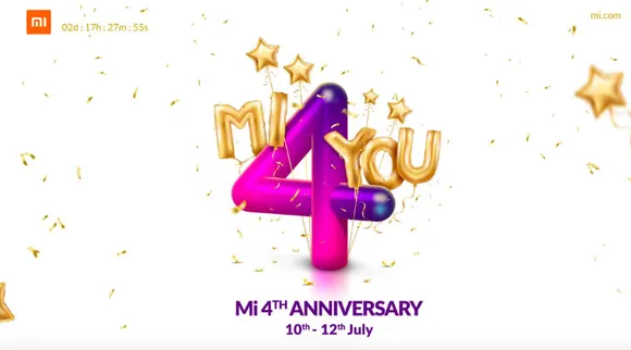 Xiaomi’s 4th Mi anniversary sale to start from July 10