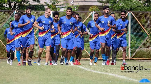astbengal Practice before derby Express Photo Shashi Ghosh