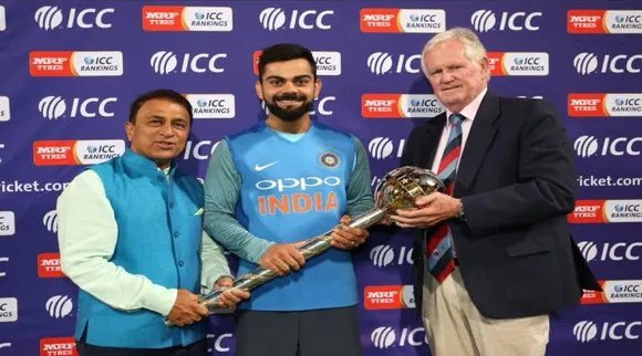 Sunil Gvaskar and Virat Kohli