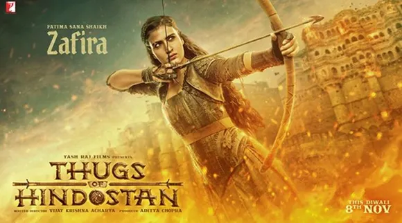 Fatima Sana Shaikh plays Zafira in Thugs of Hindostan.