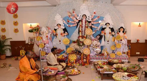 Durga Puja at VVSR