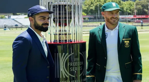 Virat Kohli and Faf Du Plessis