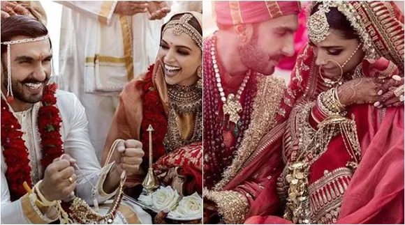 রাজকীয় কায়দায় বিয়ে হল দীপিকা-রনবীরের, ভাইরাল ছবি