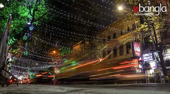 Park street, পার্কস্ট্রিট, 25th december, ২৫শে ডিসেম্বর, Christmas, বড়দিন, Police, পুলিশ, Kolkata,কলকাতা, city, শহর, Festivals