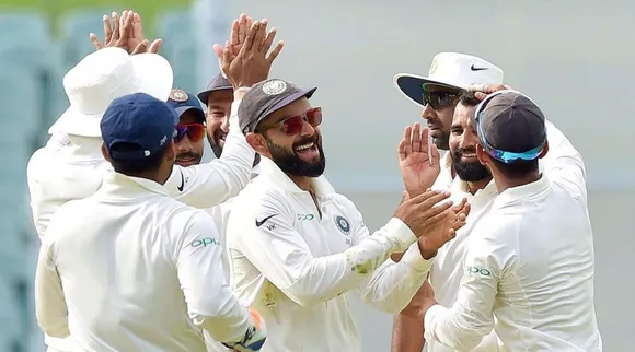 Virat Kohli with Bowlers