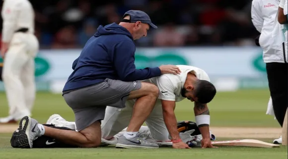 virat Kohli back pain