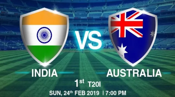 India vs Australia 1st T20, India vs Aus T20