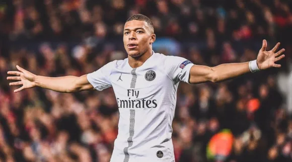 Kylian Mbappe equals Ronaldo's Champions League goals tally