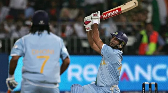 Yuvraj Singh impresses fans with reverse sweep six ahead of IPL 2019