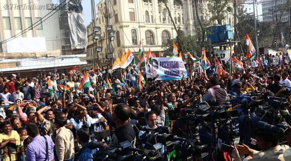 near Mamata's dharna manch