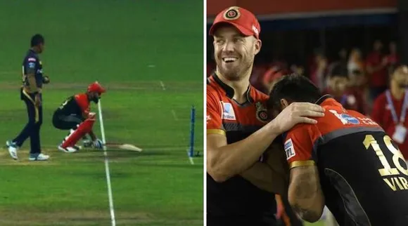 KKR vs RCB: Virat Kohli avoids getting ‘Mankaded’ by Sunil Narine in a hilarious way
