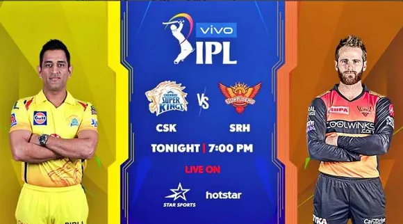 IPL 2019 CSK vs SRH Live Score, CSK vs SRH Live Cricket Score