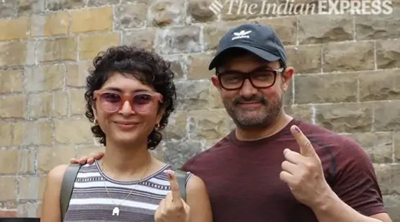 Lok Sabha Elections 2019:Bollywood stars casting votes