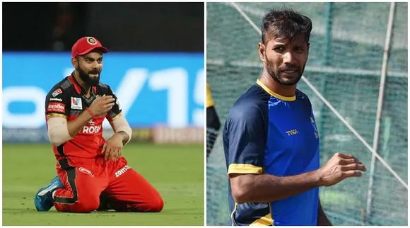 ashoke dinda and virat kohli