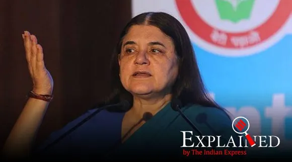 Maneka Gandhi, Maneka Gandhi Muslim Vote Speech