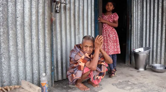 Enclave settlement camp, north bengal
