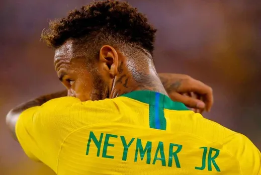 Neymar leaves Brazil training with knee pain