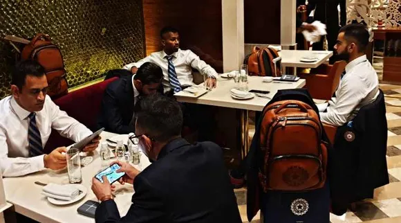 Indian cricket team departs for World Cup in