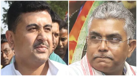loksabha election 2019, dilip ghosh, subhendu adhikari, লোকসভা নির্বাচন ২০১৯, শুভেন্দু অধিকারী, দিলীপ ঘোষ
