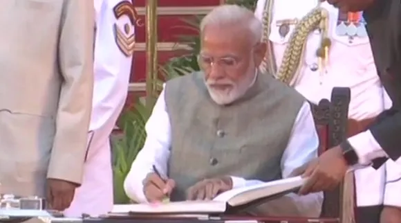 Modi Swearing in Ceremony 2019, Modi Oath Taking Ceremony 2019, মোদীর শপথ অনুষ্ঠান লাইভ, মোদির শপথ অনুষ্ঠান লাইভ আপডেটস