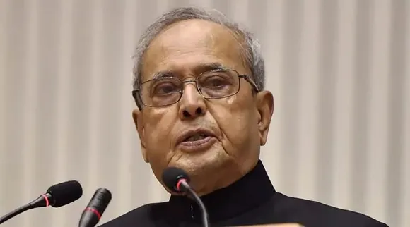 Pranab Mukherjee, EVM
