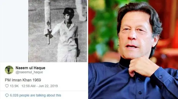 Imran Khan’s assistant shares Sachin Tendulkar’s photo, claiming it is Imran Khan