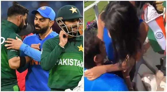 Indian fan proposes his girlfriend